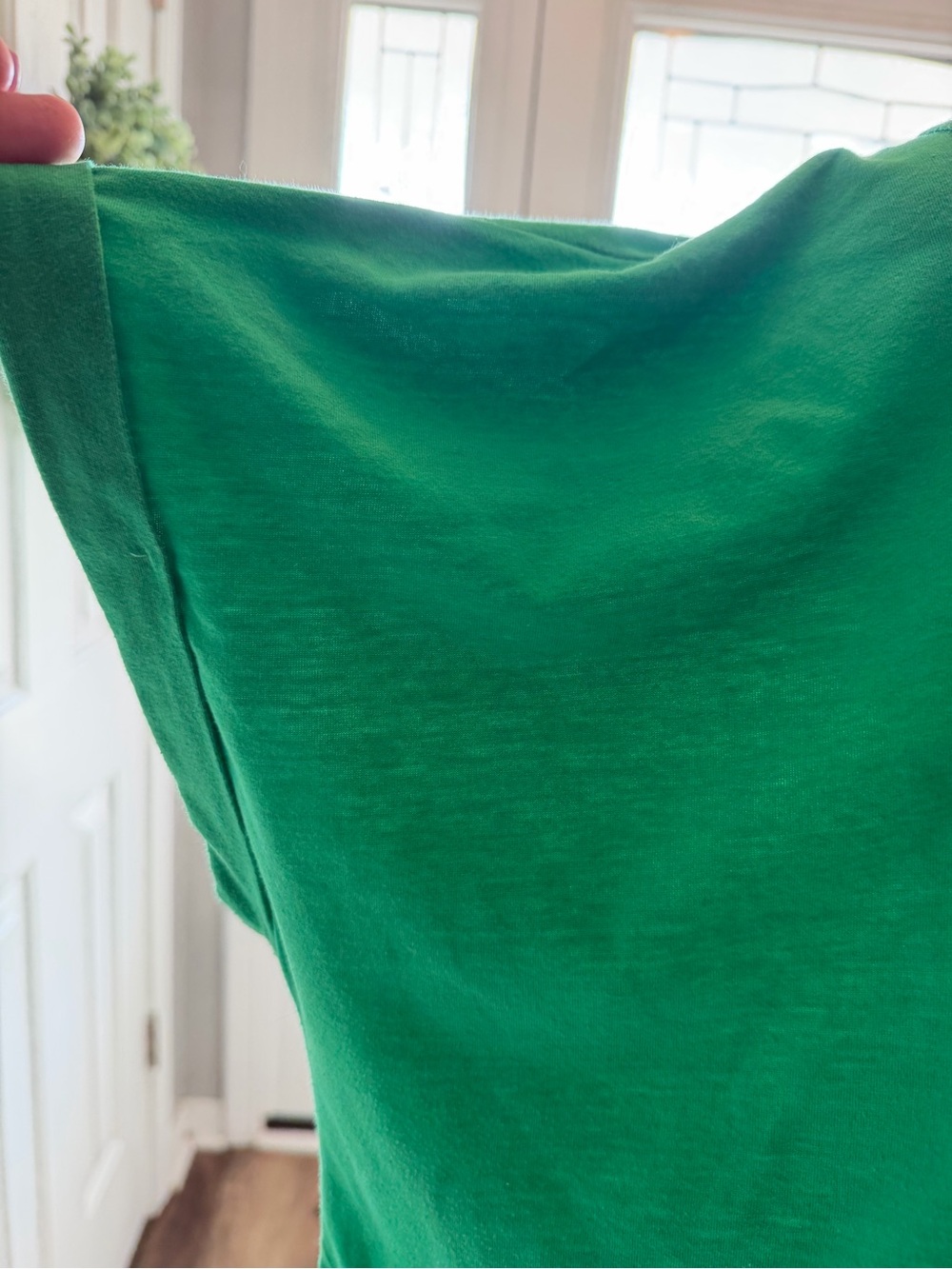 Cato Women's Emerald Green Boatneck Tunic - Picture 3 of 4